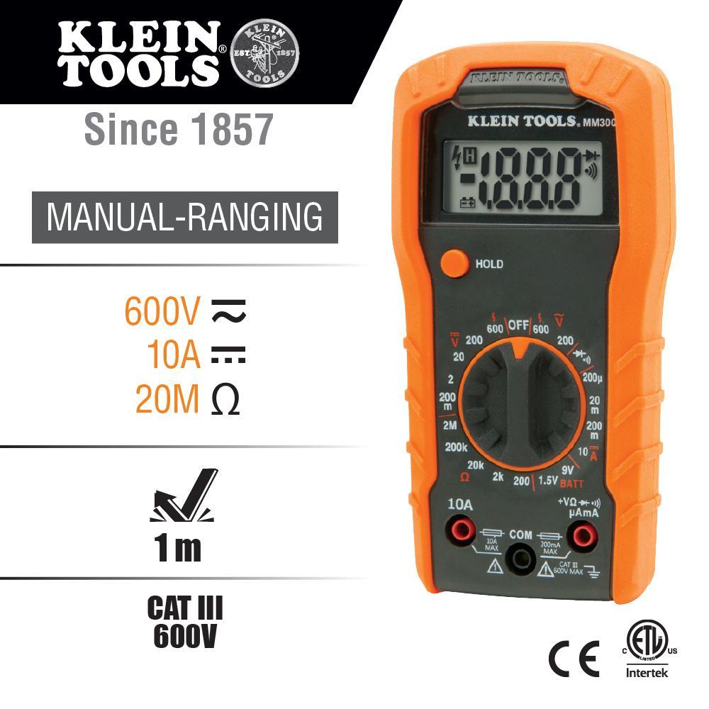 Klein® 69149P Electrical Testers, Polymer Body and Electronic Components
