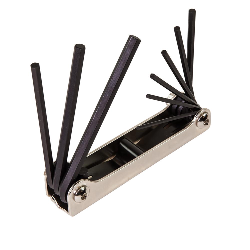 Klein® 70591 9-Pc Folding Hex Key Set
