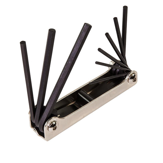 Klein® 70591 9-Pc Folding Hex Key Set