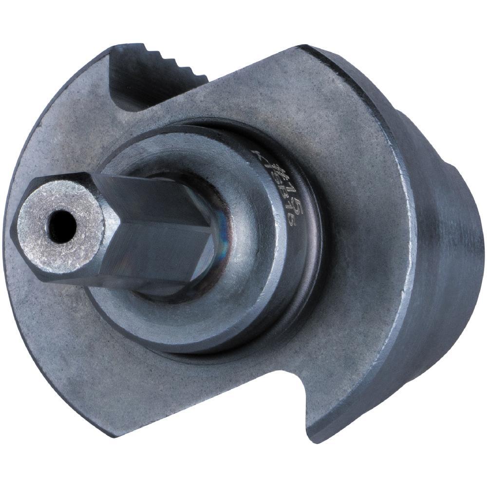 Klein® KTSB15 Step Drill Bit, 7/8 in Min Hole Dia, 1-3/8 in Max Hole Dia, Steel, 3 Hole Sizes, 3/8 in Shank