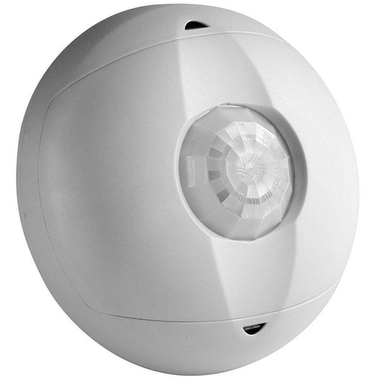 Leviton® OSC04-I0W Low Voltage Occupancy Sensor, 24 VDC, PIR Sensor, 450 sq-ft Coverage, 360 deg Viewing, Ceiling Mount