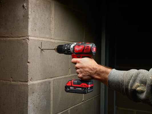 Milwaukee M18 2697-22CT 2-Tool Cordless Combination Kit, Tools: Hammer Drill/Driver, Impact Driver and Reciprocating Saw, 18 VDC, Lithium-Ion, Keyless