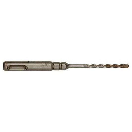 Milwaukee 48-20-7092 2-Cutter Heavy Duty Rotary Hammer Drill Bit With Hex Shoulder, 3/16 in Drill Bit, 1/4 in Hex/SDS Shank, 4 in D Cutting, Carbide Cutting Edge, 7 in OAL