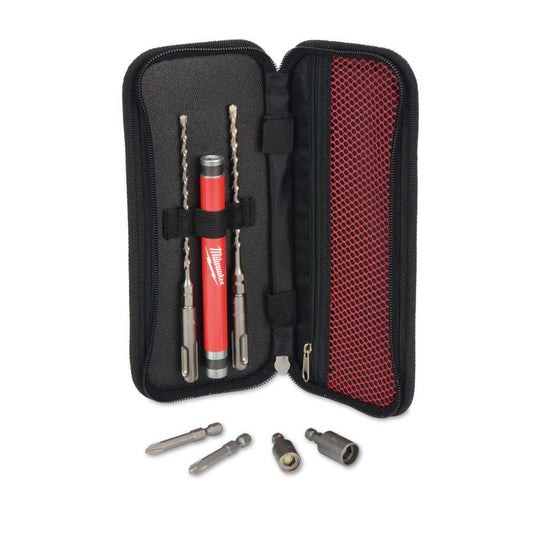 Milwaukee Tapcon 48-20-7497 Installation Kit, 7 Pieces, Carbide