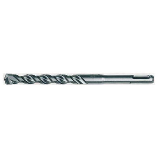 Milwaukee M12 48-20-7554 2-Cutter Rotary Hammer Drill Bit, 3/8 in Drill Bit, SDS Plus Shank, 10 in D Cutting, Carbide Cutting Edge, 12 in OAL