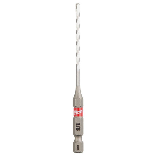 Milwaukee 48-20-8880 SHOCKWAVE General Purpose Multi-Material Jobber Length Drill Bit, 1/8 in Drill - Fraction, 0.125 in Drill - Decimal Inch, 2 in D Cutting
