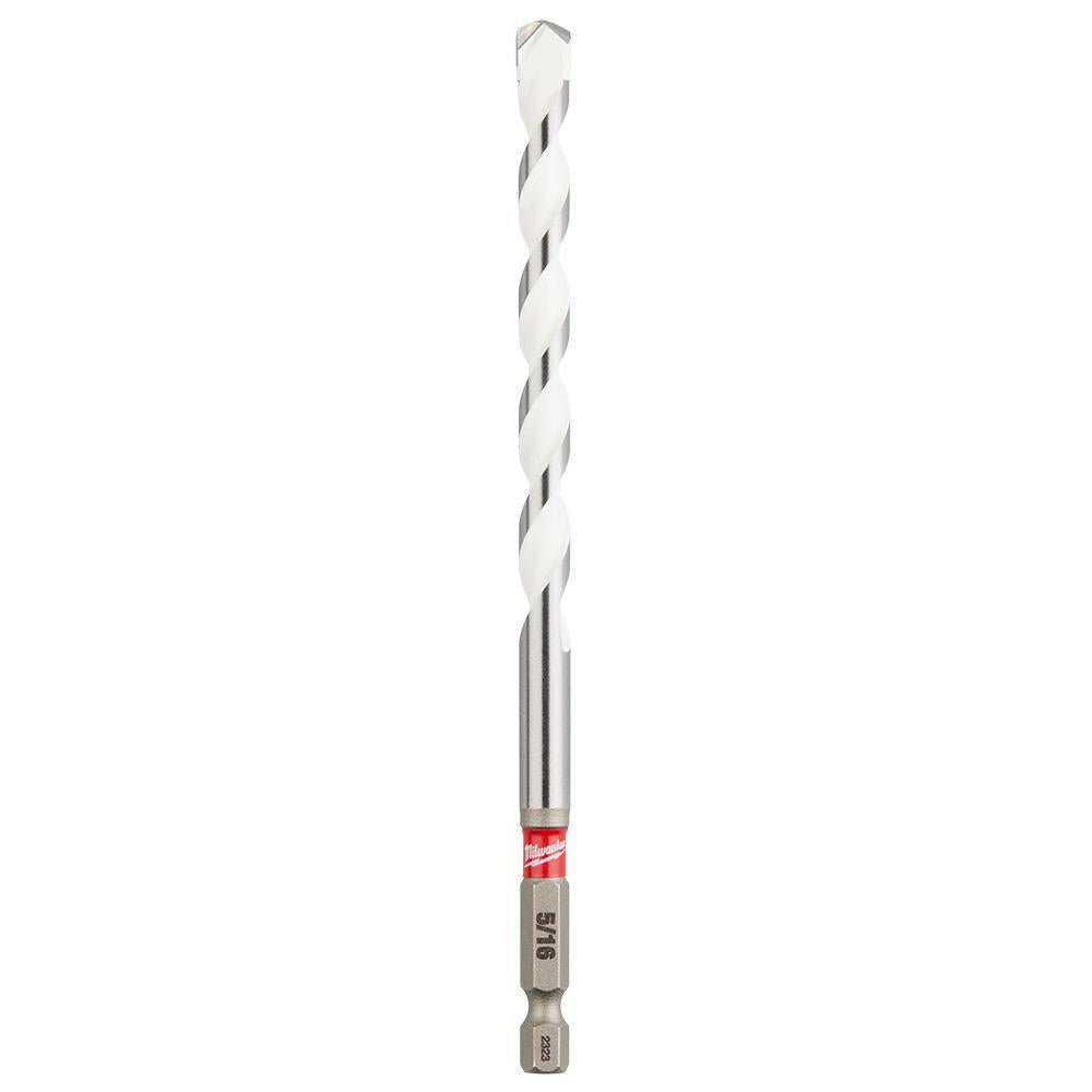 Milwaukee 48-20-8888 SHOCKWAVE General Purpose Multi-Material Jobber Length Drill Bit, 5/16 in Drill - Fraction, 0.3125 in Drill - Decimal Inch, 4 in D Cutting