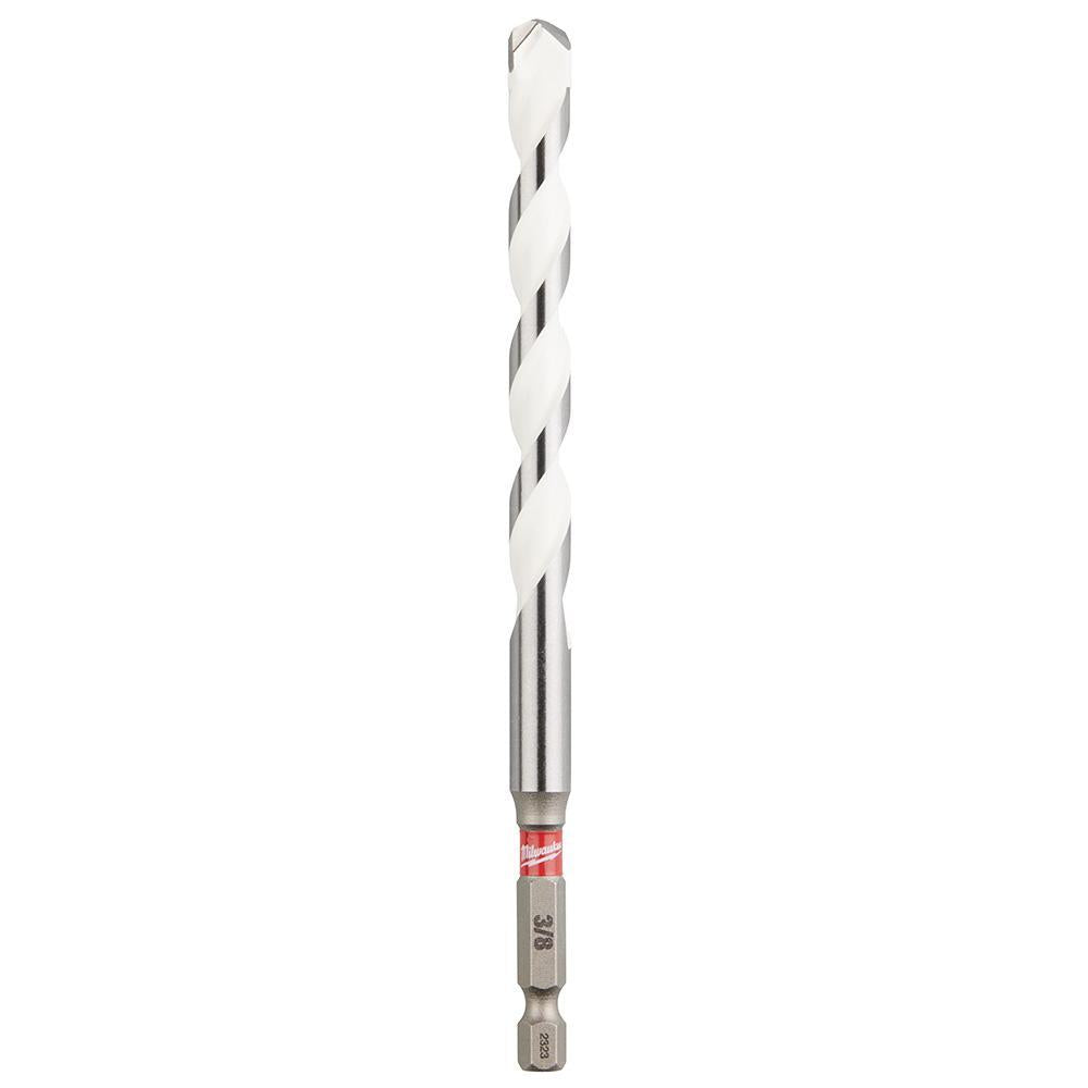 Milwaukee 48-20-8890 SHOCKWAVE General Purpose Multi-Material Jobber Length Drill Bit, 3/8 in Drill - Fraction, 0.375 in Drill - Decimal Inch, 4 in D Cutting