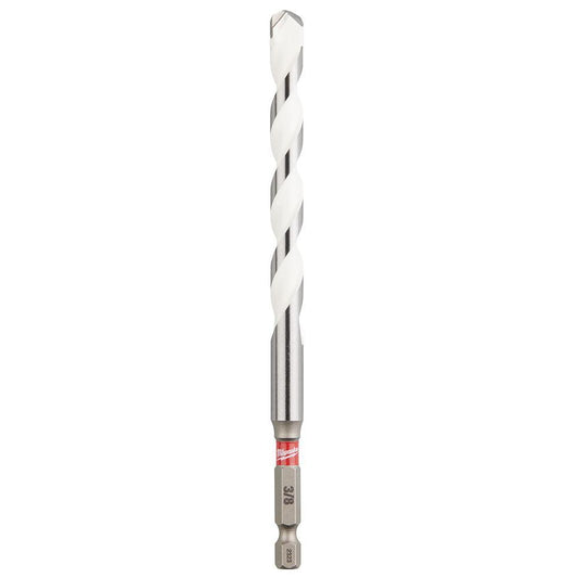 Milwaukee 48-20-8890 SHOCKWAVE General Purpose Multi-Material Jobber Length Drill Bit, 3/8 in Drill - Fraction, 0.375 in Drill - Decimal Inch, 4 in D Cutting