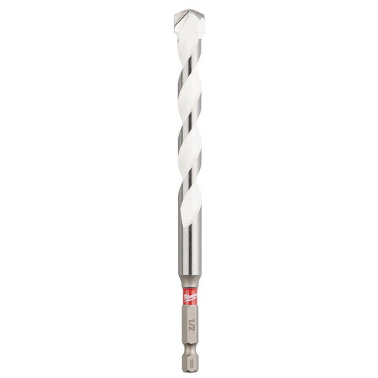 Milwaukee 48-20-8892 SHOCKWAVE General Purpose Multi-Material Jobber Length Drill Bit, 1/2 in Drill - Fraction, 0.5 in Drill - Decimal Inch, 4 in D Cutting