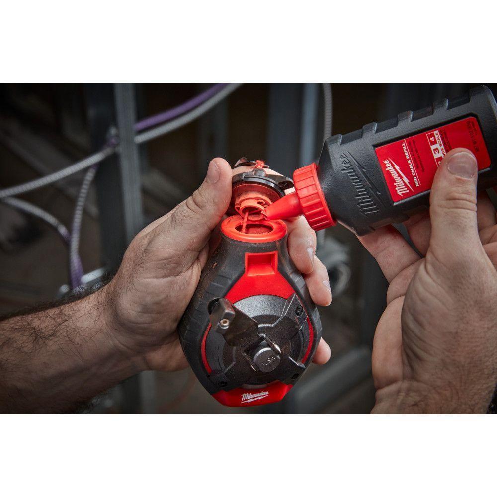 Milwaukee StripGuard 48-22-3986 Bold Line Reel Kit, 100 ft L, Flush Handle
