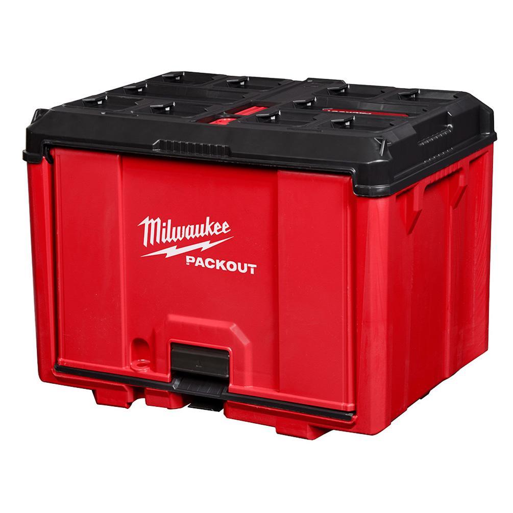 Milwaukee 48228445 PACKOUT Cabinet, Secure Hang and Stack, Wall-Mount or Stack Compatible