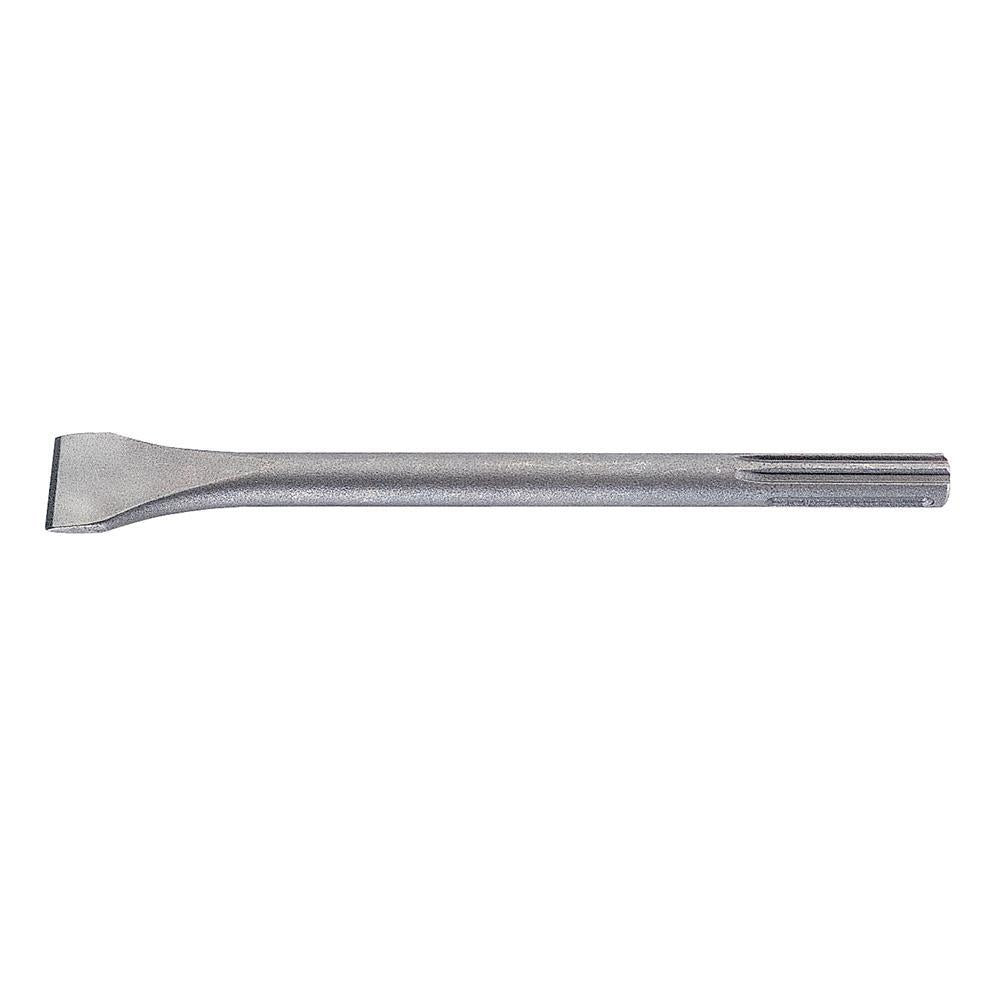 Milwaukee 48-62-4079 Flat Chisel, 18 mm SDS Max Shank, 1 in W Blade, 11 in OAL