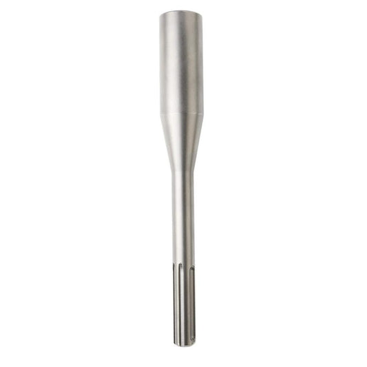 Milwaukee 48-62-4091 Ground Rod Driver, For Use With SDS Max 5315-21 Rotary Hammer, 5446-21 and 5339-21 Demolition Hammer, 9-3/4 in OAL, Slotted, 18 mm Round Shank, 2-3/4 in D Socket, 0.906 in ID, 5/8 x 3/4 in Dia Rod