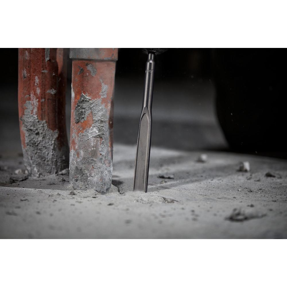 Milwaukee 48-62-6080 SDS-PLUS SLEDGE Single Ended Bull Point and Flat Chisel Set