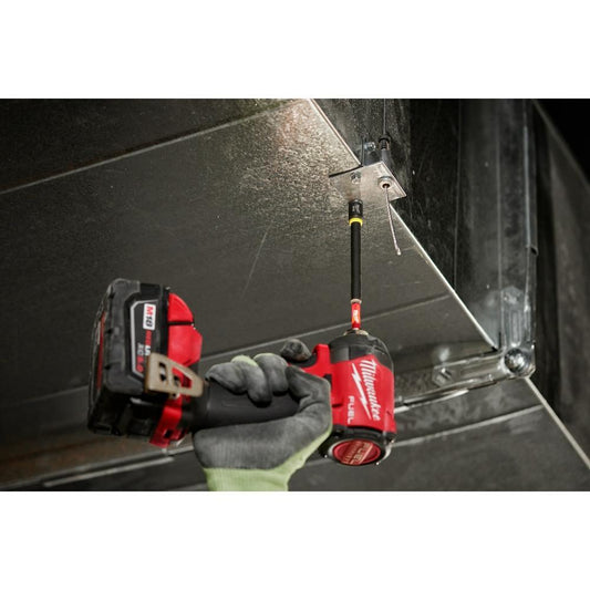 Milwaukee SHOCKWAVE 49-66-4562 4-Piece Magnetic Nut Driver Set, 1/4 in, 5/16 in, 3/8 in, 7/16 in Drive, Proprietary Steel, 1/4 in Hex