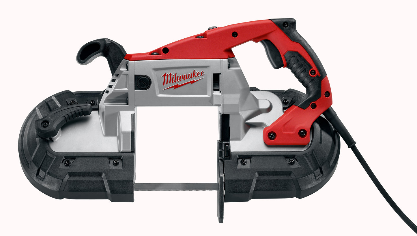 Milwaukee 6238-20 Deep Cut Corded Portable Band Saw, 5 x 5 in Cutting, 44-7/8 in L x 1/2 in W Blade, 120 VAC