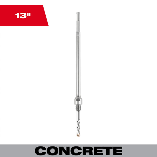 Milwaukee 48-20-3582 Core Bit Adapter, 13 in OAL, SDS Plus Shank