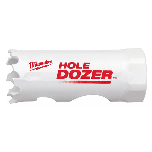 Milwaukee HOLE DOZER 49-56-9607 Hole Saw, 7/8 in Dia, 1-5/8 in D Cutting, Bi-Metal/8% Cobalt Cutting Edge