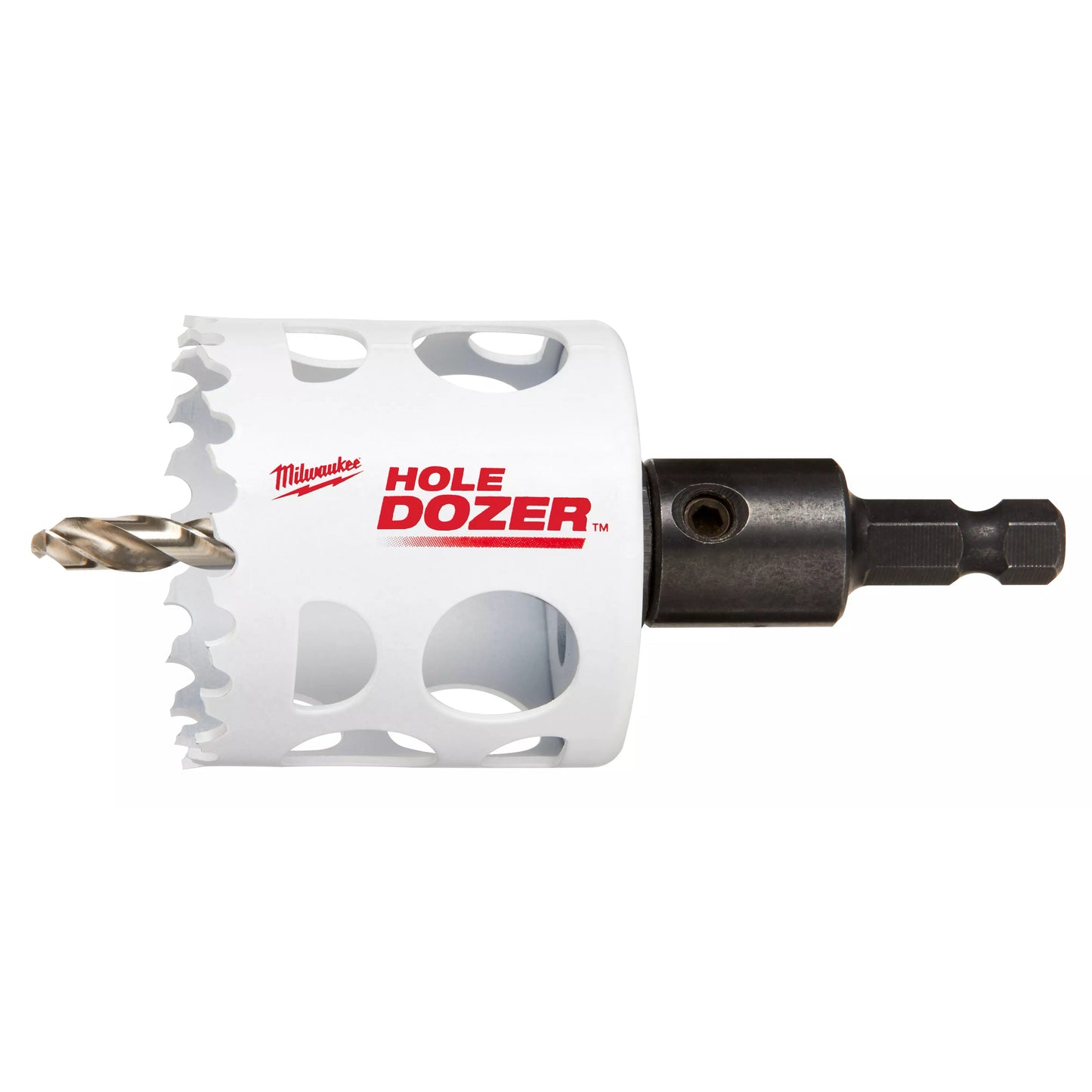 Milwaukee HOLE DOZER 49-56-9667 Hole Saw, 2 in Dia, 1-5/8 in D Cutting, Bi-Metal/8% Cobalt Cutting Edge
