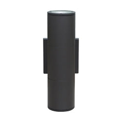 62/1146R1 Large Non-Dimmable Utility Wall Sconce, (2) Integrated LED Lamp, 20 W Fixture, 120 to 277 VAC, Bronze Housing