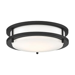62-1735 Flush Mount, 120 V, Matte Black Housing