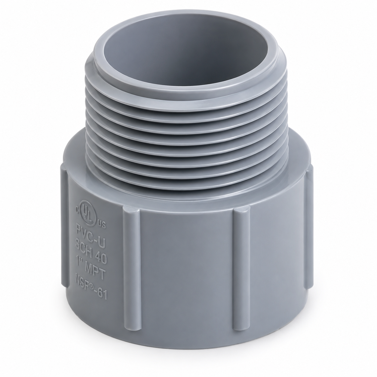 PVC 1/2 Male Terminal Adapter