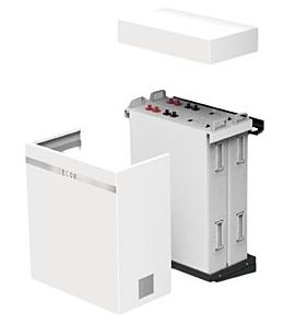 Pytes PYTRBOX R-BOX Indoor Battery Cabinet, For 2 E-BOX-48100R, Wall Mount, Steel, Powder-Coated