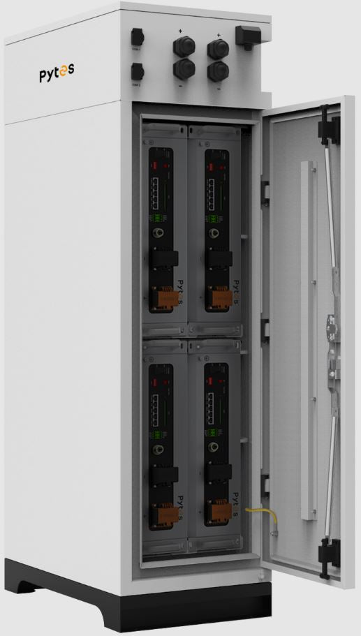 Pytes PYTVBOXOC V-BOX-OC Outdoor Cabinet, For Up to 4 V5 Batteries, 20.48 kWh Total, Floor Standing