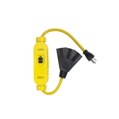 1597TC2M Radiant Combination Two-Location Self-Test GFCI Outlet with Matching Wall Plate, 125 V 15 A, 2-Pole 3-Wire, White