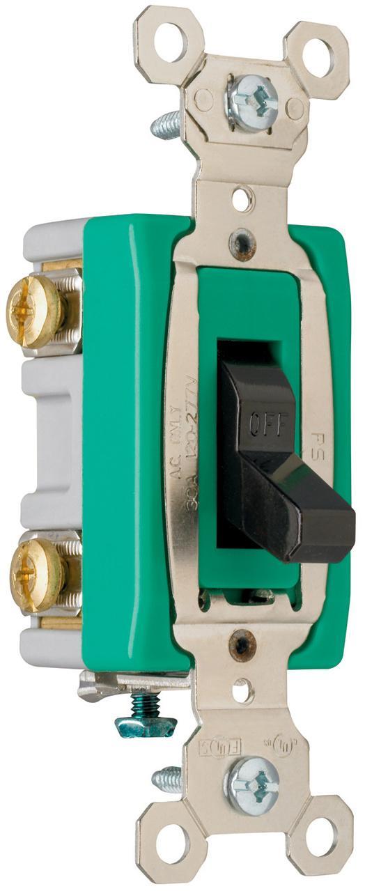PS30AC2I Heavy Duty Toggle Switch, 120/277 VAC, 30 A, 2 hp Power Rating