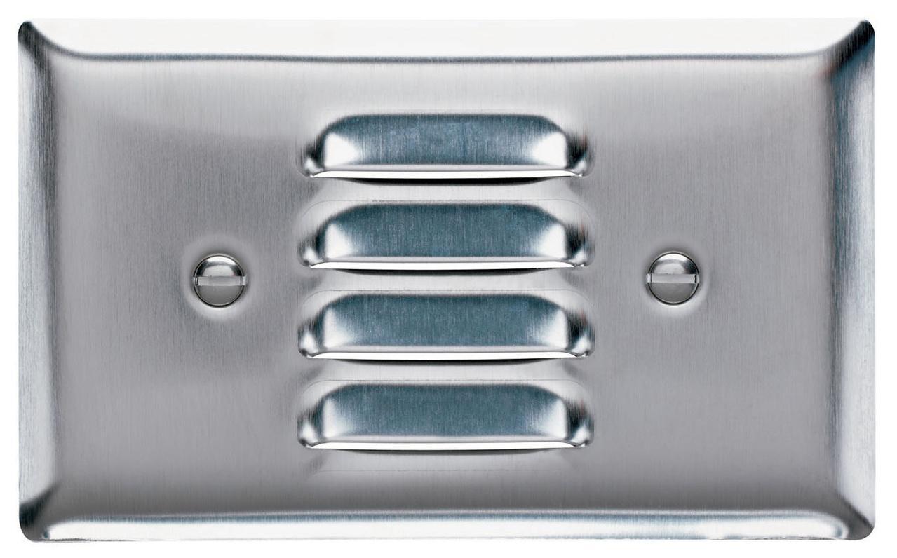 SS760 Louver Wall Plate, 1 Gangs, 4-1/2 in, Thermoplastic