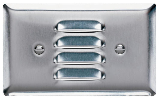 SS760 Louver Wall Plate, 1 Gangs, 4-1/2 in, Thermoplastic