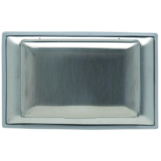 WPH8 Dustproof Wall Plate Cover, 1 Gangs, 4-1/2 in W x 2-3/4 in H, Stainless Steel