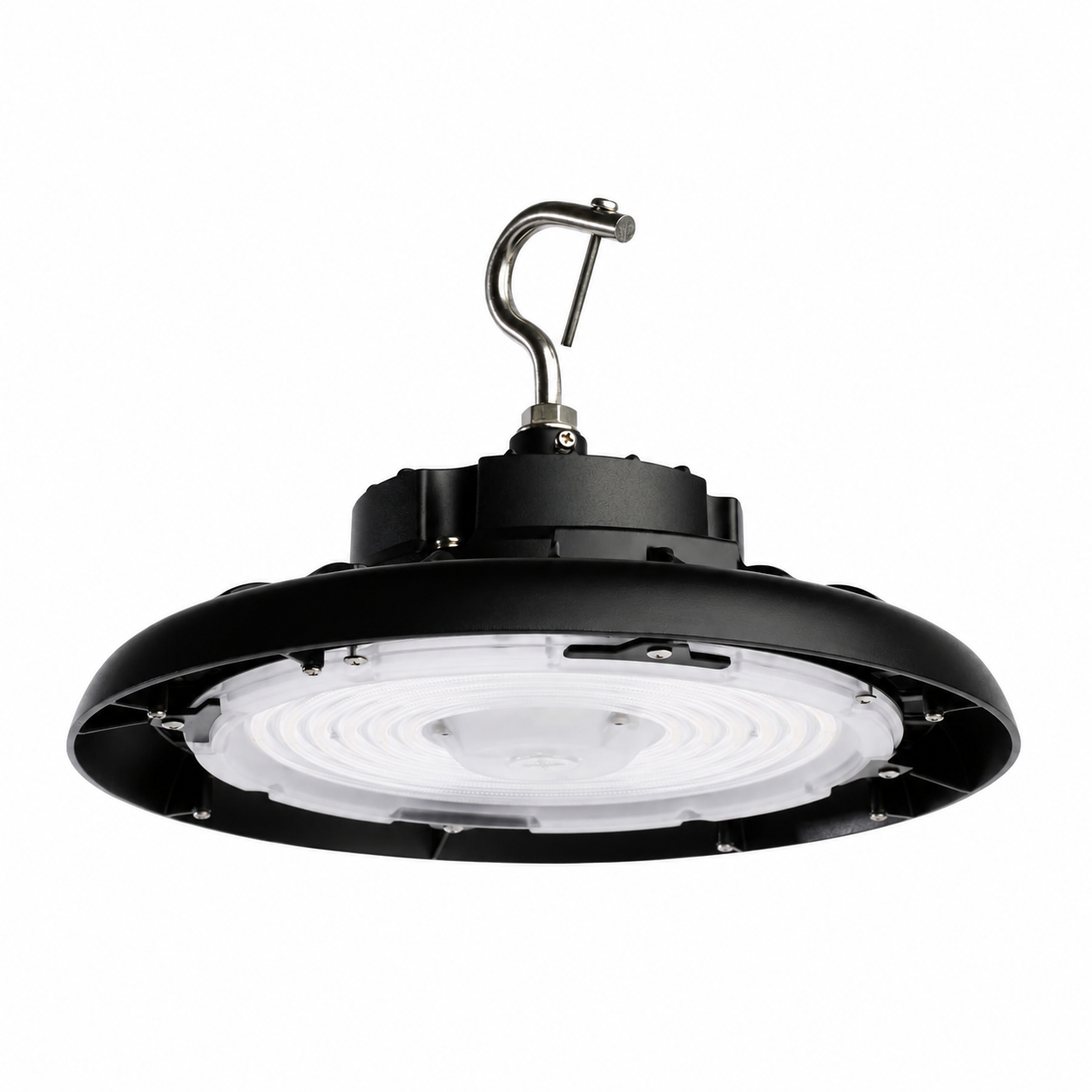 NUVO® by SATCO 65/782R2 UFO High Bay Fixture, 100 W Fixture, 120 to 277 V, Black Housing