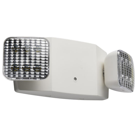 SATCO® 67130 Emergency Light, 90 min, 120-277 V Dual Heads