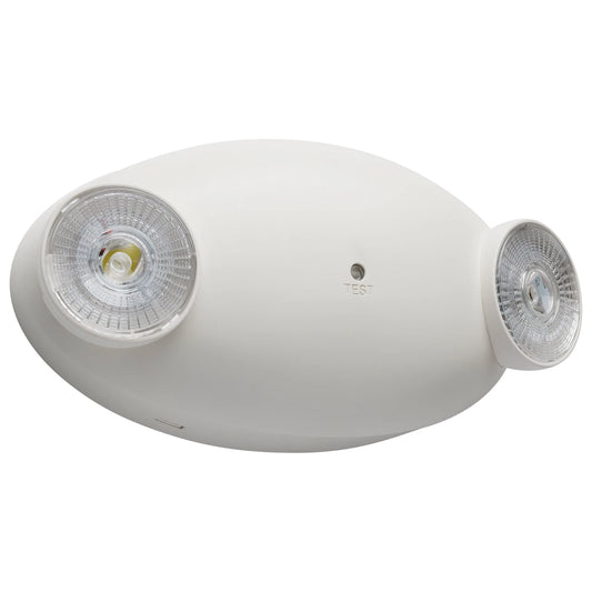 SATCO® S67138 Emergency Light, Round, 8 W, 200 lm, 90 min
