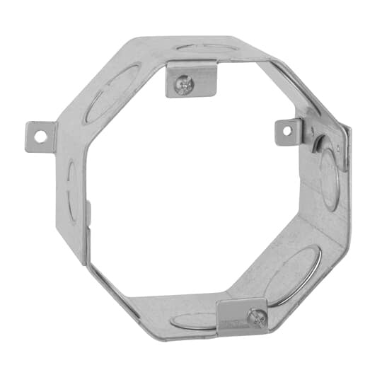 54541-1/2-3/4 Drawn Masonry Concrete Box, Steel, 29 cu-in Capacity, 1 Outlets, 8 Knockouts