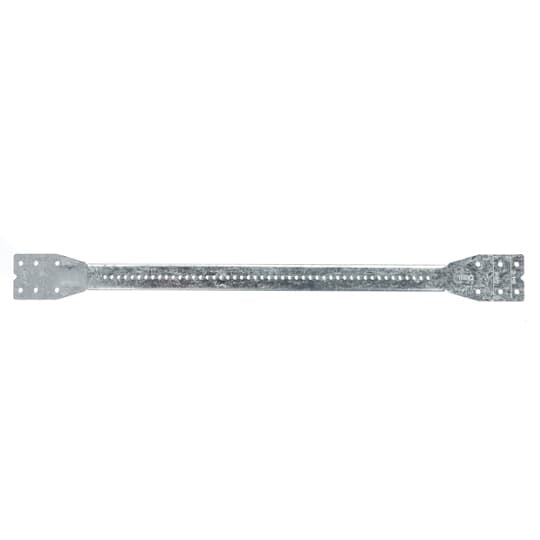 SSF-SG24A Adjustable Screw-Gun Box Extender Bracket, 1-1/2 in or 2-1/8 in Box, 17 to 26 in Stud Spacing, Steel, Galvanized