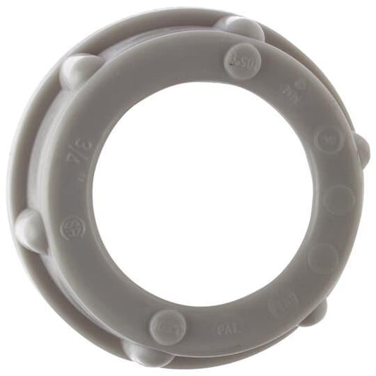 BU502 Non-Metallic Insulating Bushing, ¾″, Thermoplastic