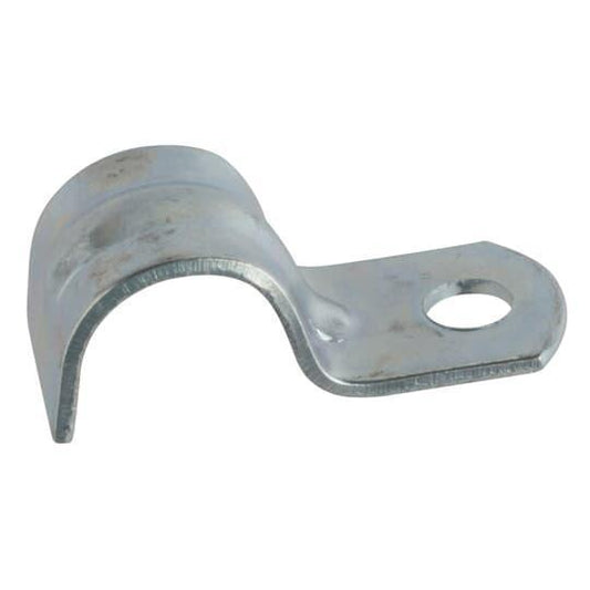 HS-104 1-Hole Pipe Strap, 1-1/4 in, For Use With IMC/Rigid Conduit, Steel, Zinc Plated