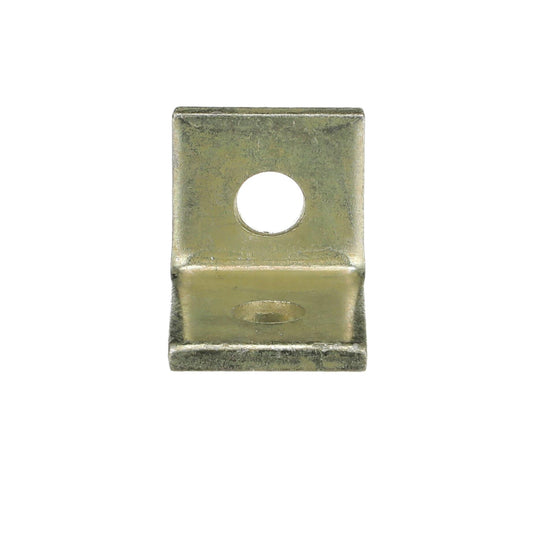 AB201 200 90 deg Angle Fitting, (2) Holes, 1-5/8 in L x 1-5/8 in W x 1/4 in THK, Steel