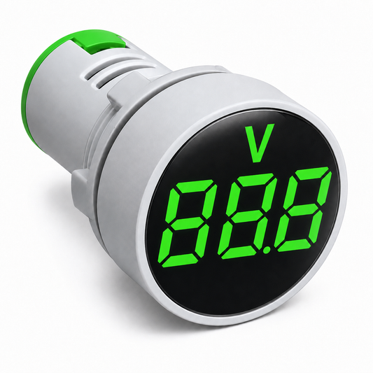 TAD® Pilot Light, Green, Voltage Indicator, 20-250V