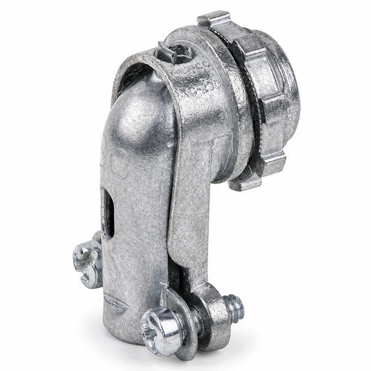 Steel City® XC-292 Clamp Type Non-Insulated Conduit Connector, 3/4 in Trade, 0.83 to 1.25 in Cable Openings, Die Cast Zinc
