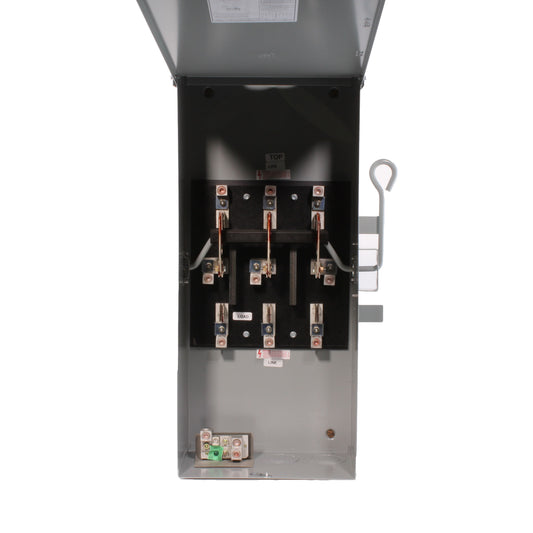 ABB Spec-Setter TC10424R Non-Fused Double Throw Safety Switch, 240 VAC, 200 A, TPDT Contact, 3 Poles