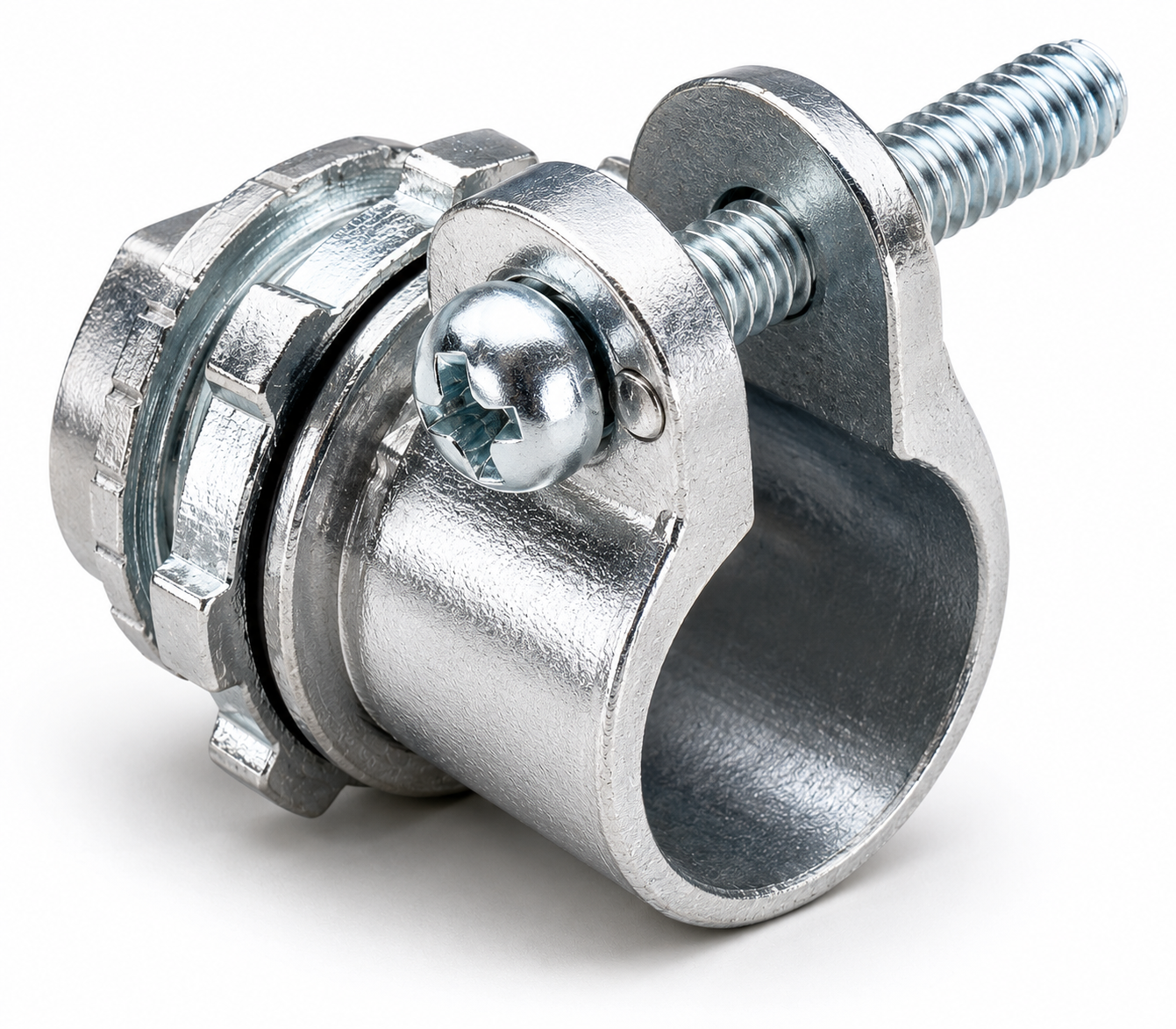 Topaz® Squeeze-Type Connector, 1/2 in., for Flexible Metal Conduit/Cable