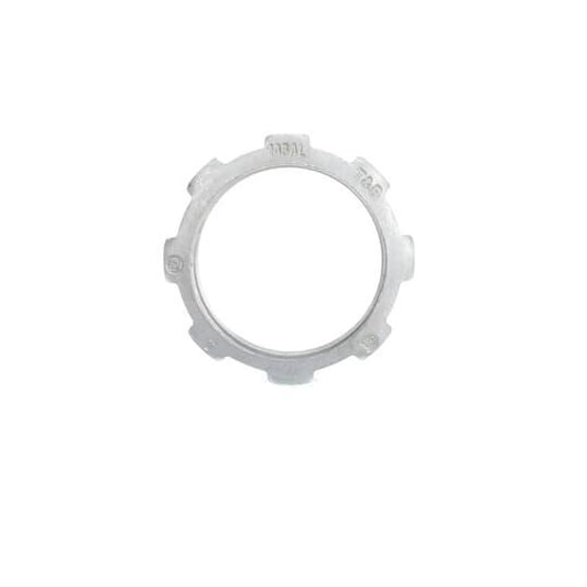 143AL Conduit Locknut, 1 in, For Use With Rigid/IMC Conduits, Aluminum