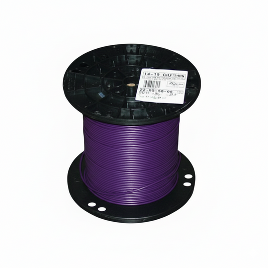 Southwire® THHN/THWN-2 Building Wire, Single Conductor, 10 AWG, 600V, Purple