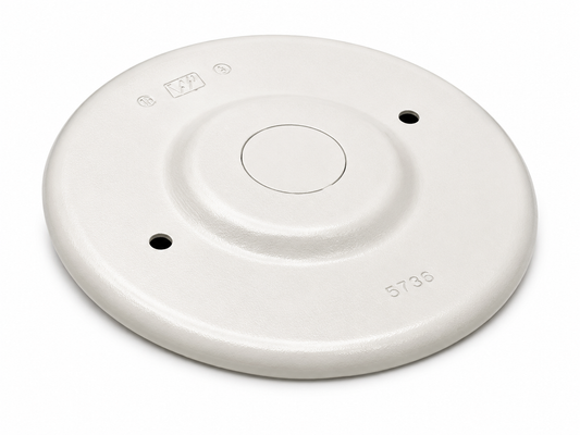 Wiremold® V5736 Blank Cover, For Use With 500 and 700 Series Raceway, Steel, Ivory/White