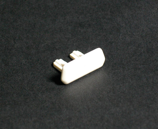 Wiremold® 410B 1-Channel Non-Metallic Blank End Fitting, For Use With 400 600 VAC Raceway, PVC, Ivory